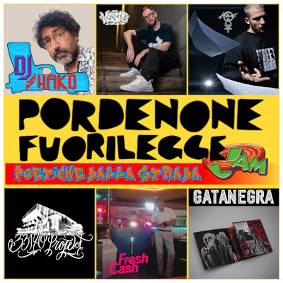 Immagine di riferimento per Concerto: Poetiche dalla strada - Pordenone Fuorilegge Jam 